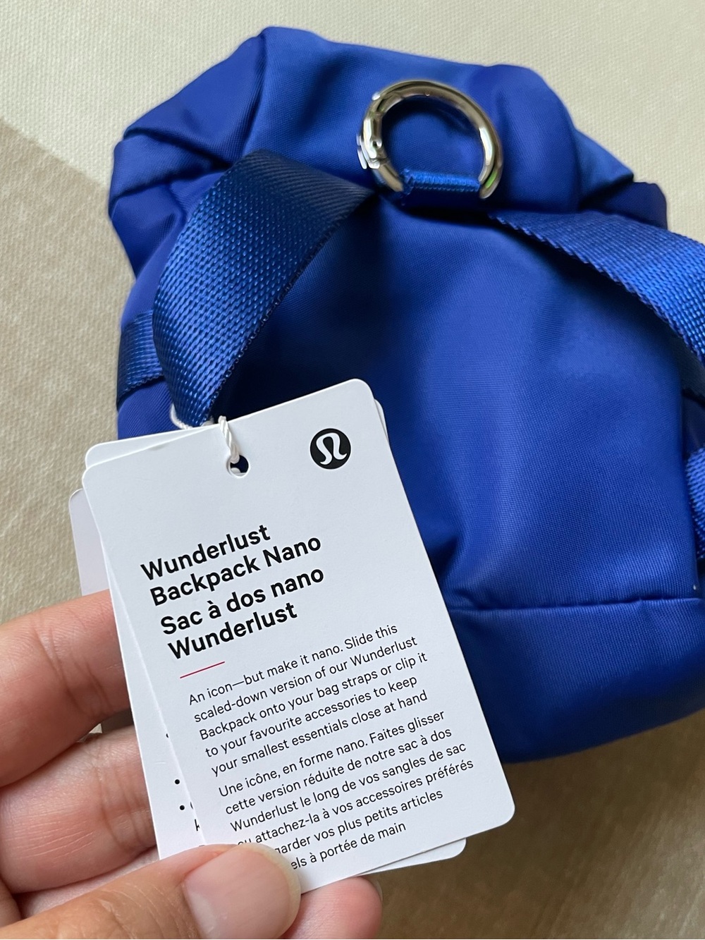 Lululemon Wunderlust Backpack Nano - Riverside - Picture 7 of 12